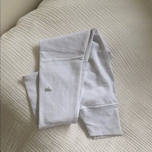 Alo White Seamless Leggings - never worn